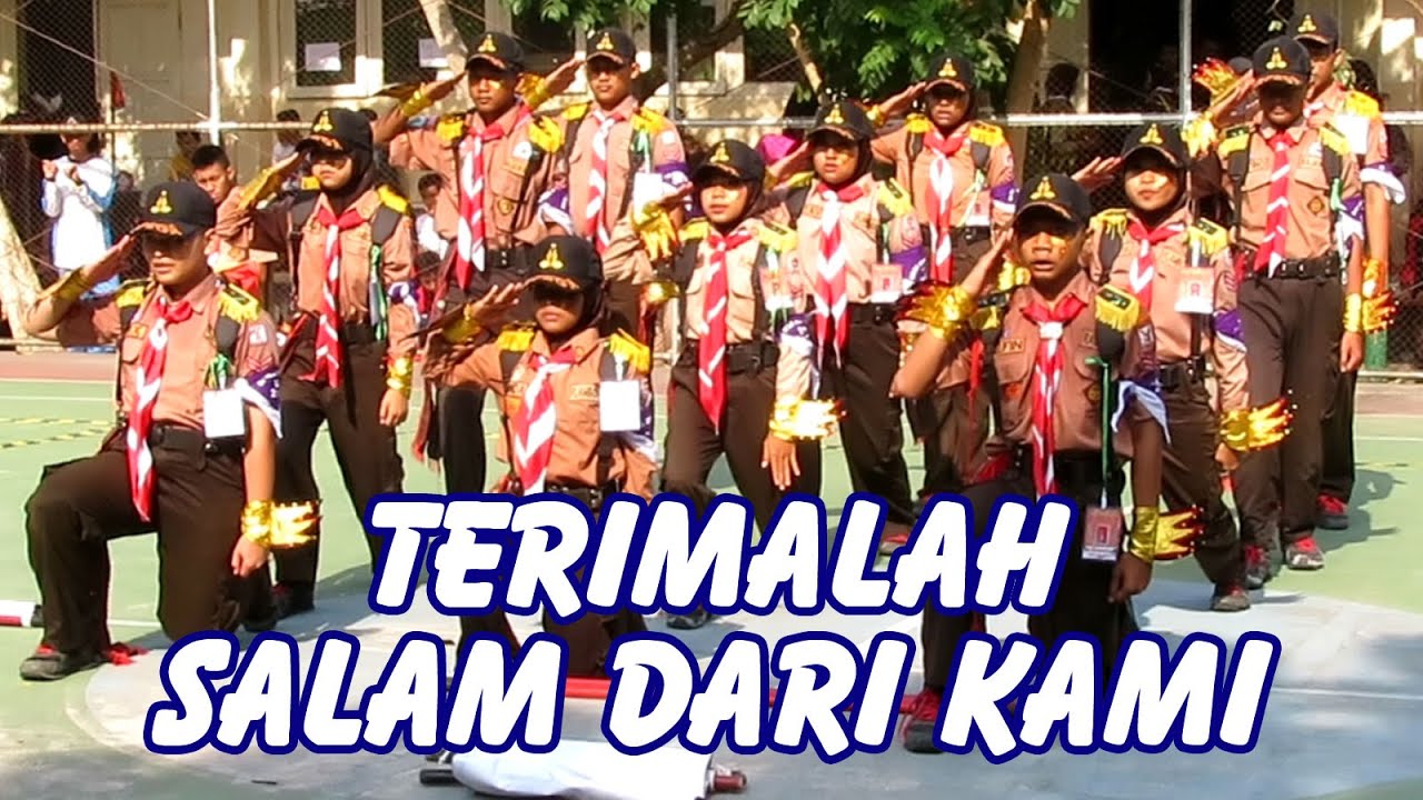 Yel Yel Pramuka Penggalang SMPN 3 Kota Kediri | Aksi Kopraga Vi 2019