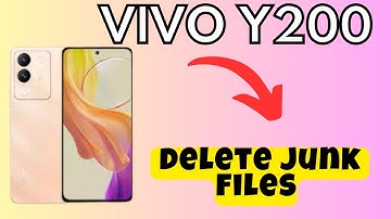 Vivo Y200 Clear Cache || How to delete cache || How to delete junk files || cache settings