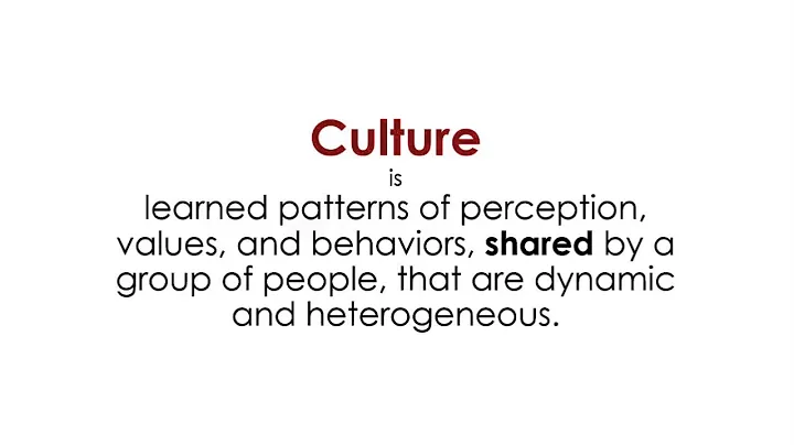 Definition of Culture