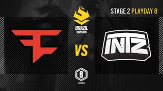 FaZe Clan vs. INTZ \/\/ LATAM League Brazil Division 2021 - Stage 2 - Playday 8