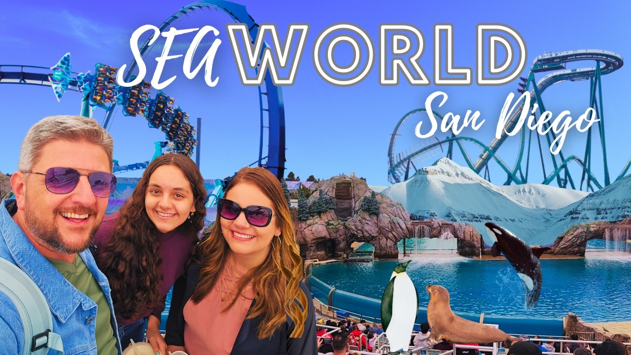 Como é o SeaWorld em San Diego na Califórnia: Electric Eel, Emperor, Manta Orcas, Pinguins e Dicas