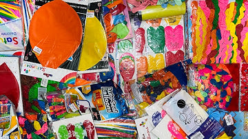 "Satisfying 10,000 Rainbow Balloons Unboxing | Blow + Pop ASMR"
