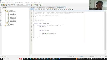 TUGAS (5) WHILE LOOP ( Perulangan Part 1) || ALGORITMA DAN PEMOGRAMAN SEMESTER 2