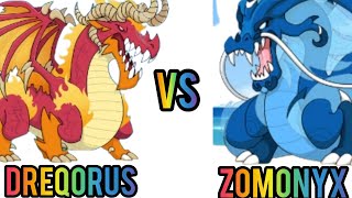 Drequorus Vs Zomonyx Battle 😍 In Dynamons World