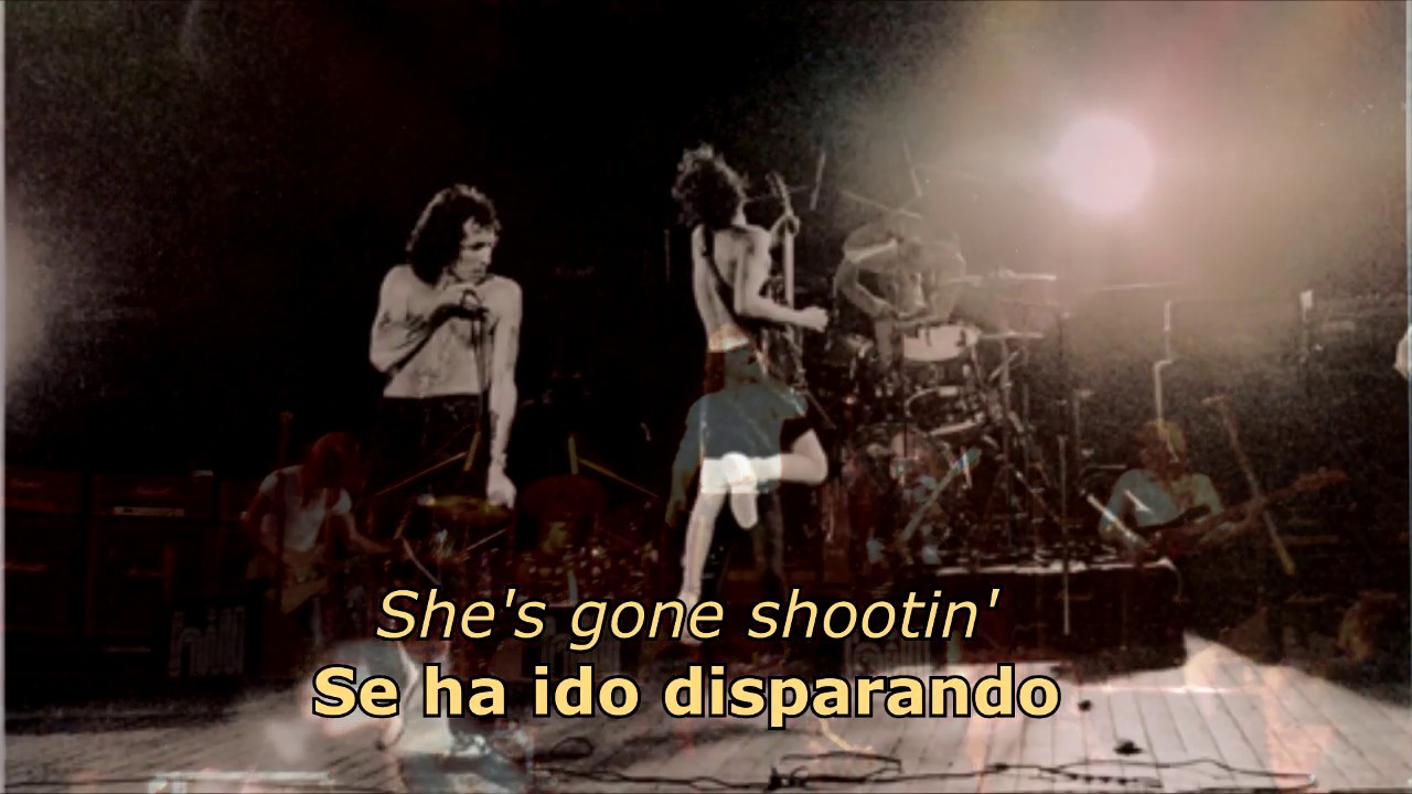 Gone Shootin (Español/Inglés) - AC/DC - YouTube