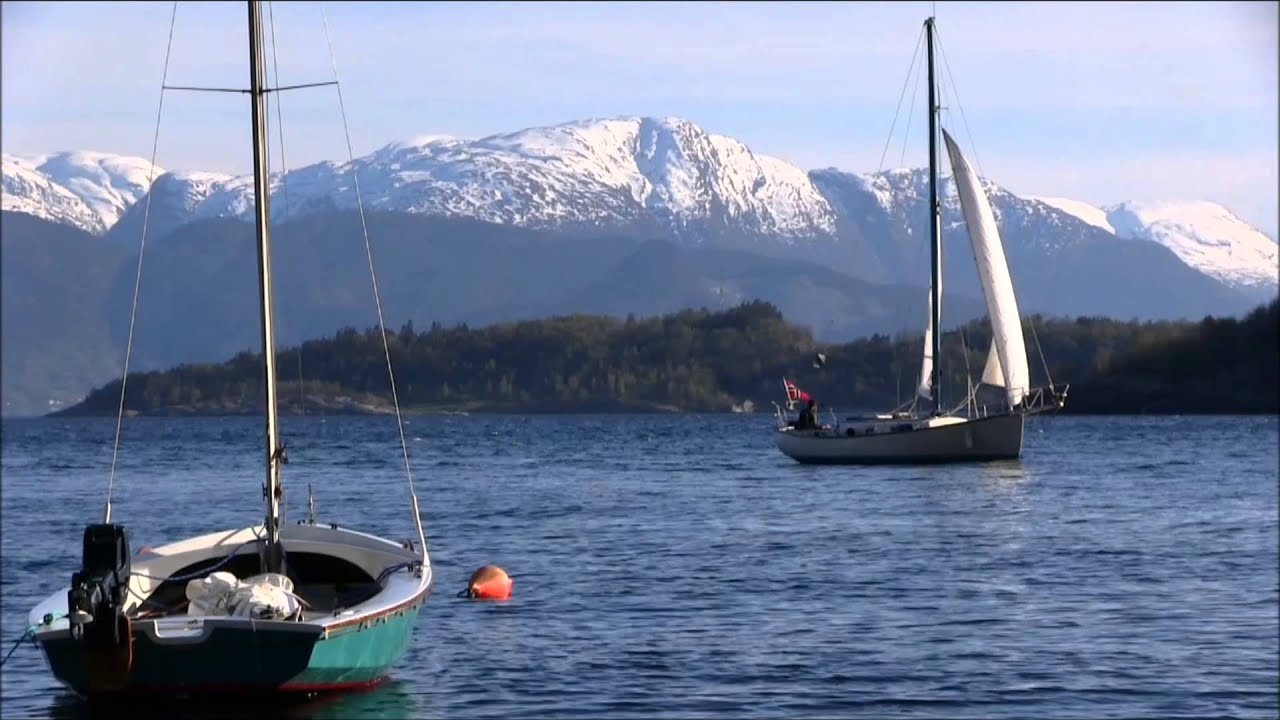 Sailing in Hardanger Norway - YouTube