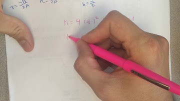 11 Standard Form to Vertex Form  (Without Calculator Table) Example 3