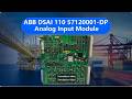 ABB DSAX110 57120001-PC Analog Input/Output Board In Stock