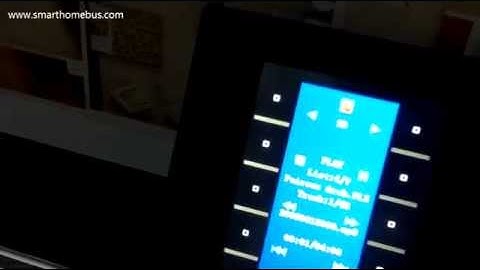 CDP color Display Panel in Persian (Farsi) by Smart-BUS G4 Home Automation