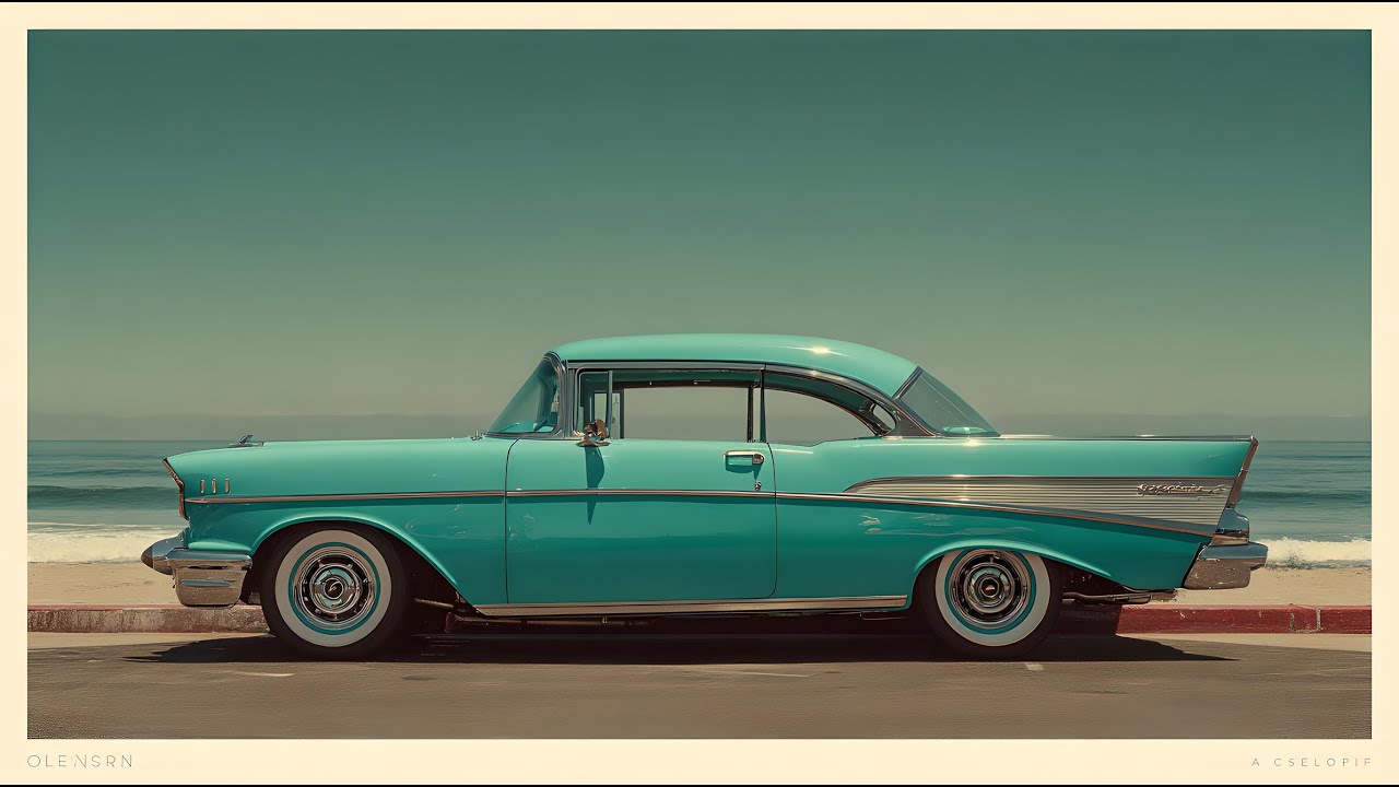 Golden Hour Surf Rock Mix 2025 | Vintage Coastal Drive