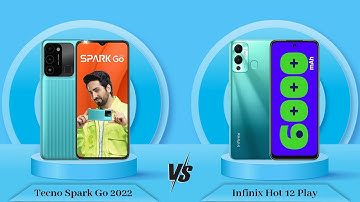 Tecno Spark Go 2022 Vs Infinix Hot 12 Play - Full Comparison [Full Specifications]
