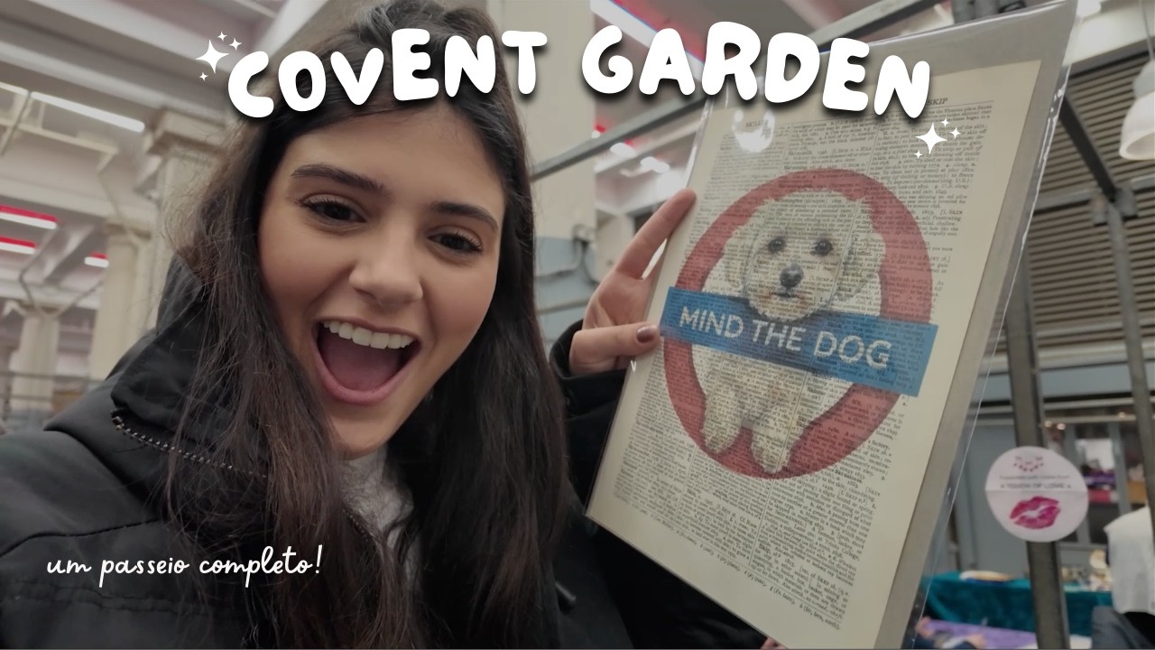 COMPRAS NA TK MAXX, COVENT GARDEN E CAFÉ NO MC DONALDS 🇬🇧 | Ceci Pedersoli