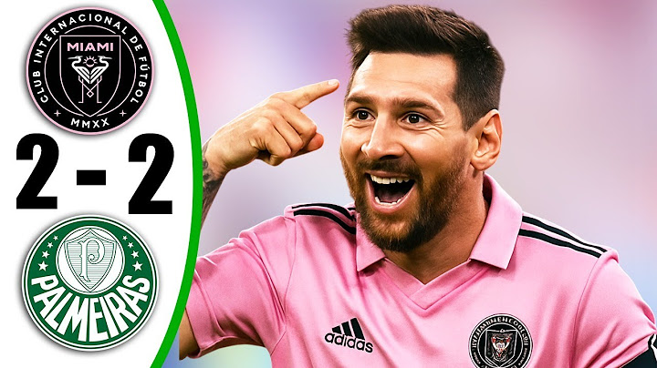 Messi Hat-Trick 💥 Inter Miami vs Palmeiras 2-2- All Goals & Highlights - Club World Cup 2025