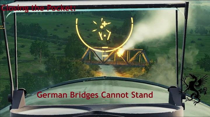 Closing the Pocket P-47 Bridge Strikes Near Argentan