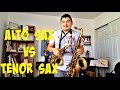 Diferencia Entre Saxofon Alto y Tenor - Los Mejores Tutoriales de Sax 🎷🎶🔥