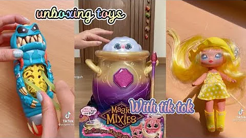 🔥 [unboxing toys] 🤖TOP những video mở đồ chơi triệu view trên tik tok đang thịnh hành nhất