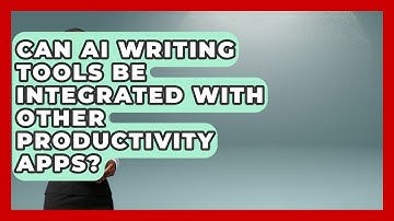 Can AI Writing Tools Be Integrated With Other Productivity Apps? | AI SaaS Software Explained News