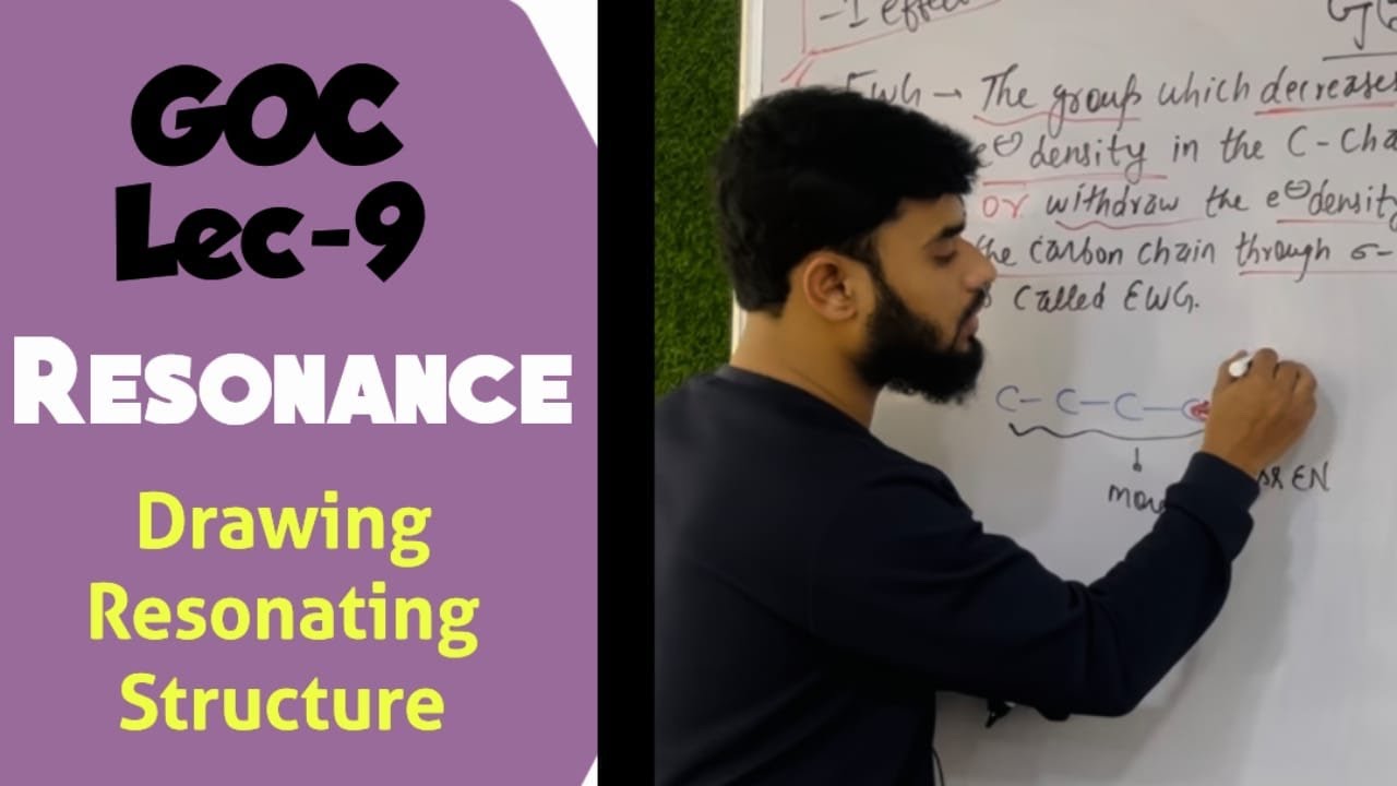 #9 General Organic Chemistry (GOC) | Resonance  & resonating St RH | Class 11 Chemistry | NEET + JEE