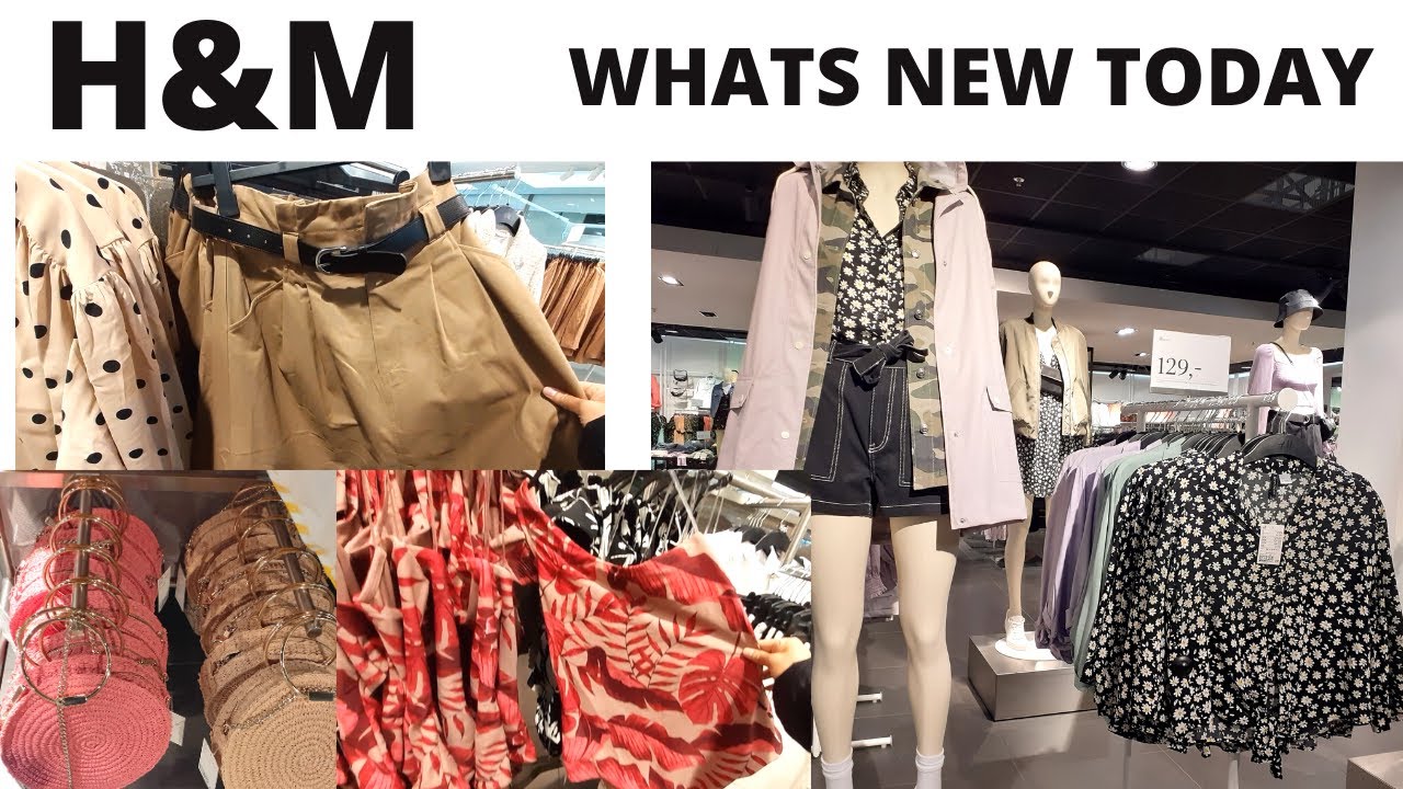 NEW TO H&M WOMENS FASHION MAY 2020 SPRING SUMMER