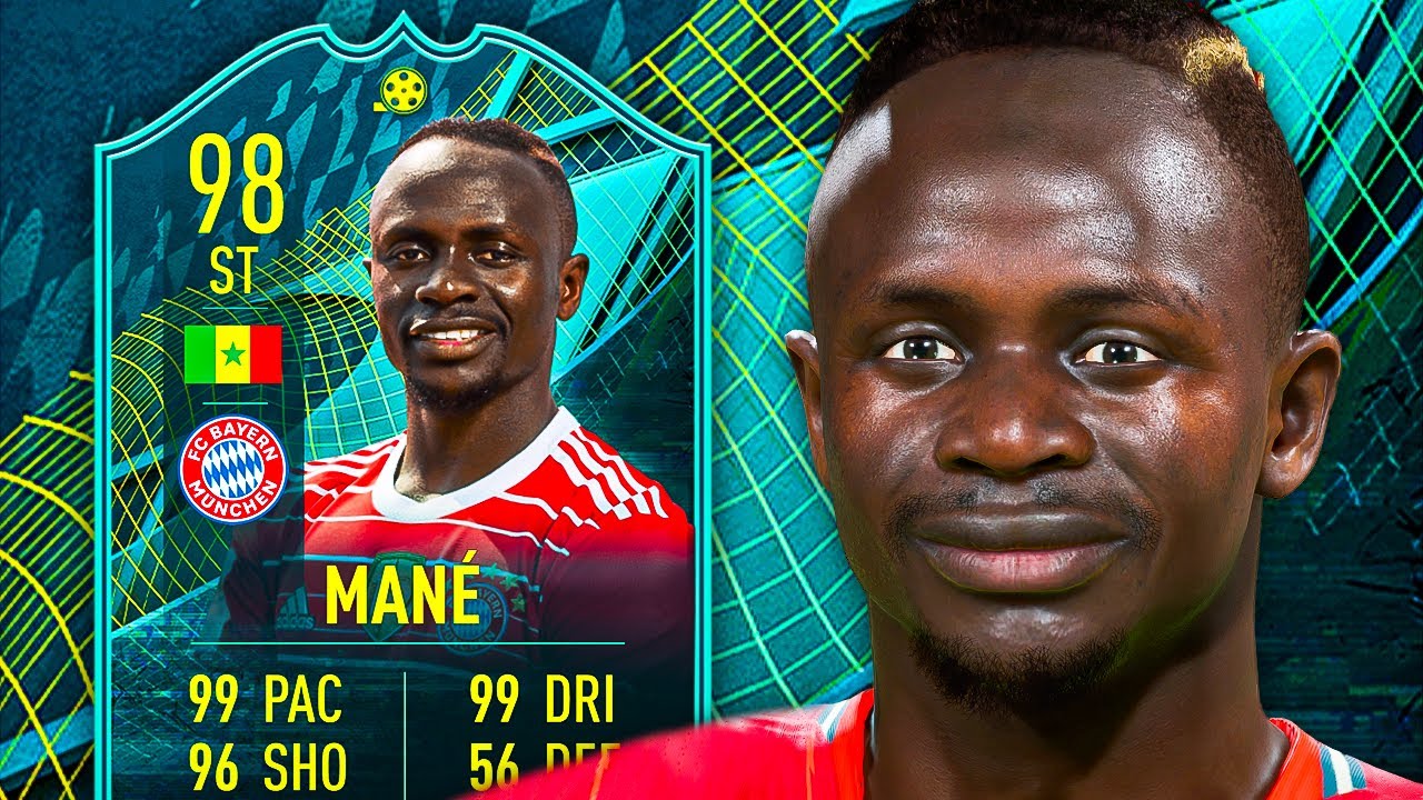 Mane 22 THE BEST PLAYER IN THE WORLD! 👑 98 Moments Mane Player Review - FIFA 22 ...