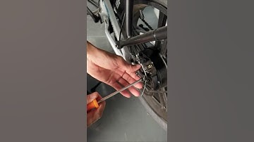 What should I do if the electric bike brake is loose