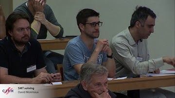 David Monniaux : SMT solving