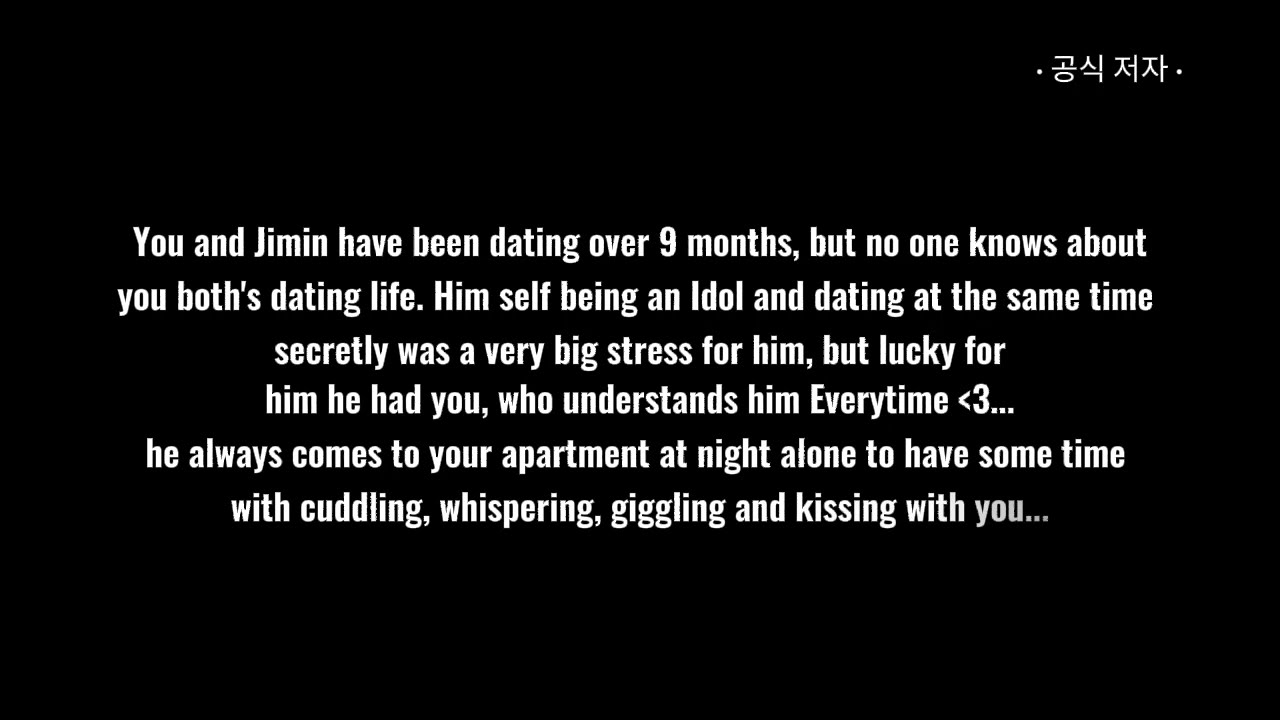 {Jimin Asmr 🎧} My Idol Boy Friend Visits me (Kissing/cuddling/music/rain) Enjoy 💕 //fake sub//