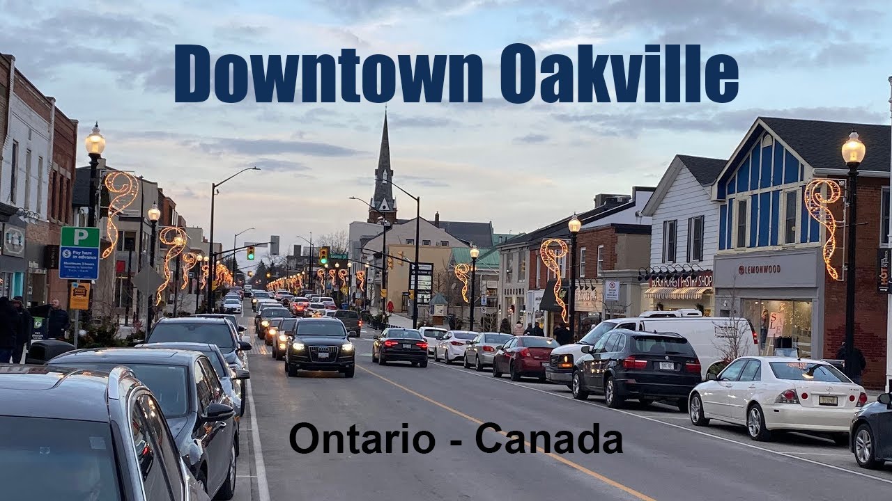Beautiful Downtown, Oakville. Ontario, CA YouTube