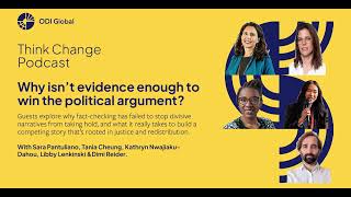 Episode 101: Why isn't evidence enough to win the political argument