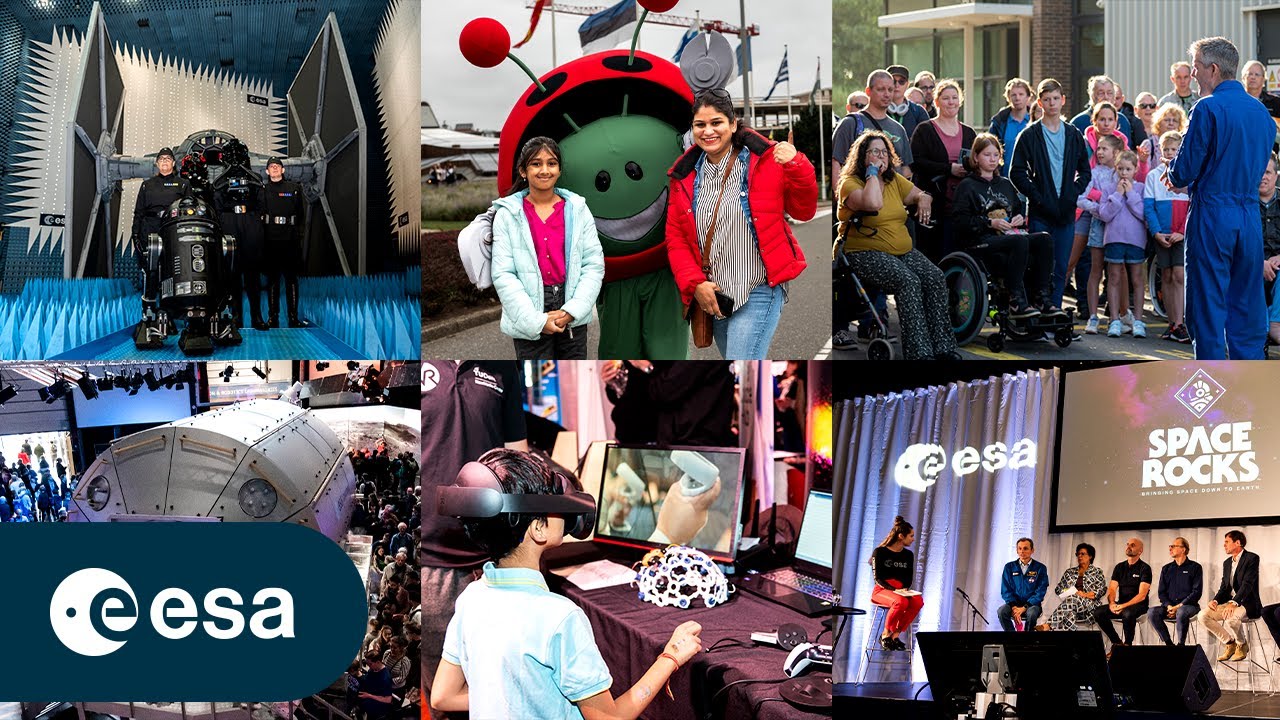 Open doors for the ESA-ESTEC Open Day - YouTube