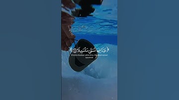 عينا فيها تسمى سلسبيلا 💙 | أجمل تلاوة للقرآن الكريم #quran​ #قران_كريم​ #راحة_نفسية​ #تلاوة_خاشعة​