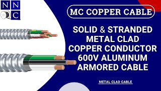 Nassau Solid & Stranded Metal Clad Copper Conductor 600V Al Armored Cable | Nassau National Cable