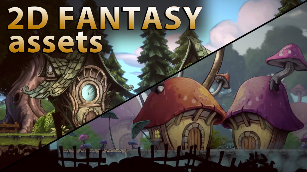 2D Fantasy Platformer Assets -Trailer (Unity asset store) - YouTube