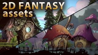 2D Fantasy Platformer Assets -Trailer (Unity asset store)