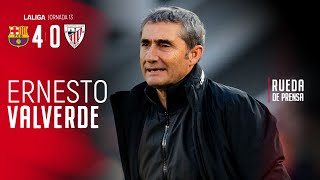Ernesto Valverde Post Fc Barcelona 4-0 Athletic Club J13 Laliga Ea Sports