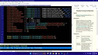 PureBasic SHMUP Intro