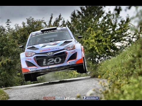 Highlights (Crashes Latvala, Meeke, Ogier) - 2014 WRC Rallye Deutschland - Best-of-RallyLive.com