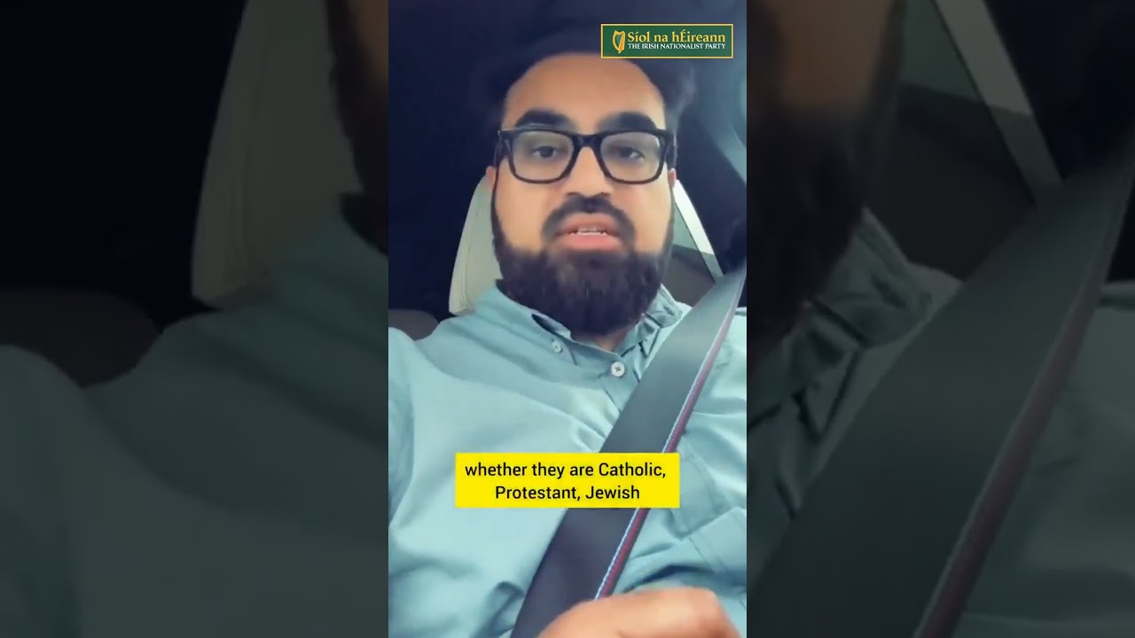 Muslim Imam Lectures the Irish People About Christianity in Ireland!