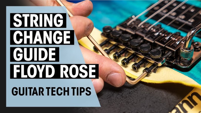 ▷ How to change strings on an electric guitar ✓