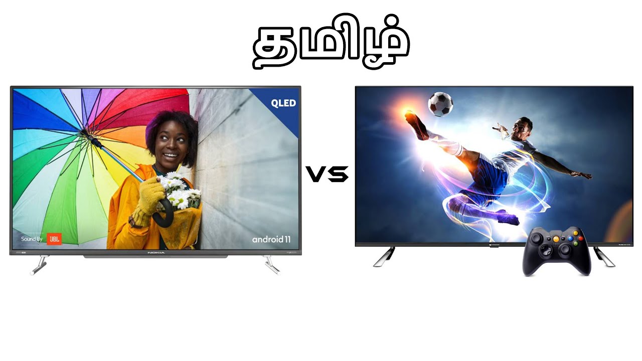 Nokia QLED vs Mototrola QLED Comparison in Tamil[4K]