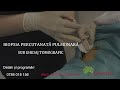 Biopsia percutanat pulmonar sub ghidaj tomografic  dr radu dumitru centrul medical provita