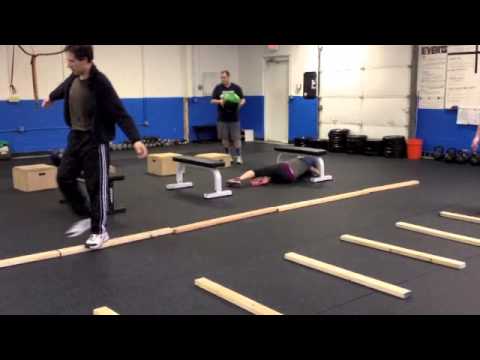 crossfit obstacle course workout