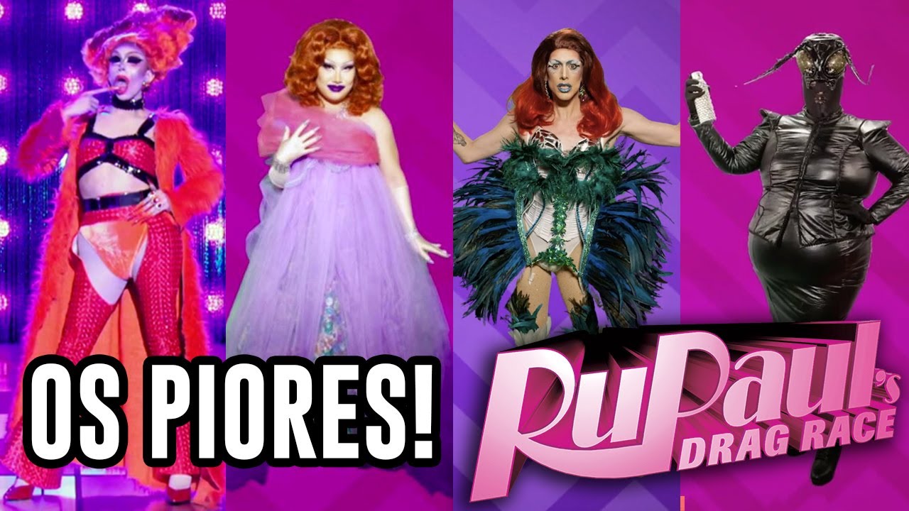 PIORES LOOKS DO RUPAUL'S DRAG RACE - PARTE 2