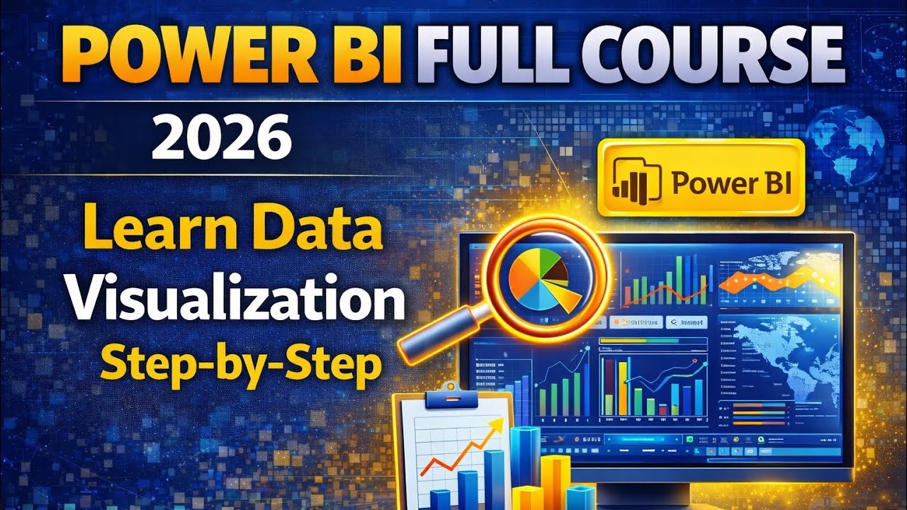 Power BI Full Course | From Beginner to Advanced (Complete Tutorial ...