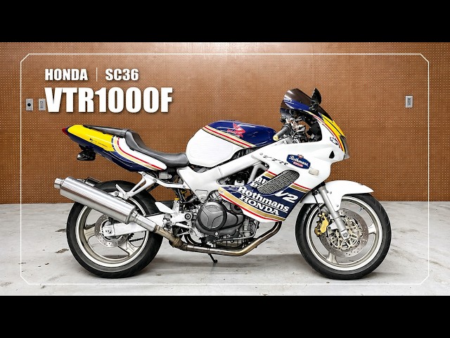 HONDA】VTR1000F｜SC36｜ロスマンズカラー外装セット・NISSIN製