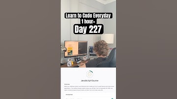 Learn to Code Everyday: Day 227 #productivity #programming #discipline
