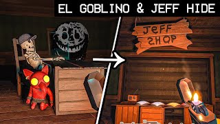 What if RUSH comes to JEFF'S SHOP? (El Goblino, Bob & Jeff Hide) - Doors Backdoor Update [Floor 0]