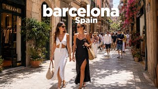 Barcelona, Spain 🇪🇸 – The Capital Of Summer – 4K HDR Walking Tour