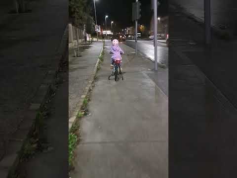 Escaping ❤️ riding a bike 😍 having fun
