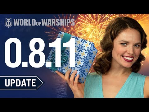 Update 0.8.11. New Year Celebrations in World of Warships